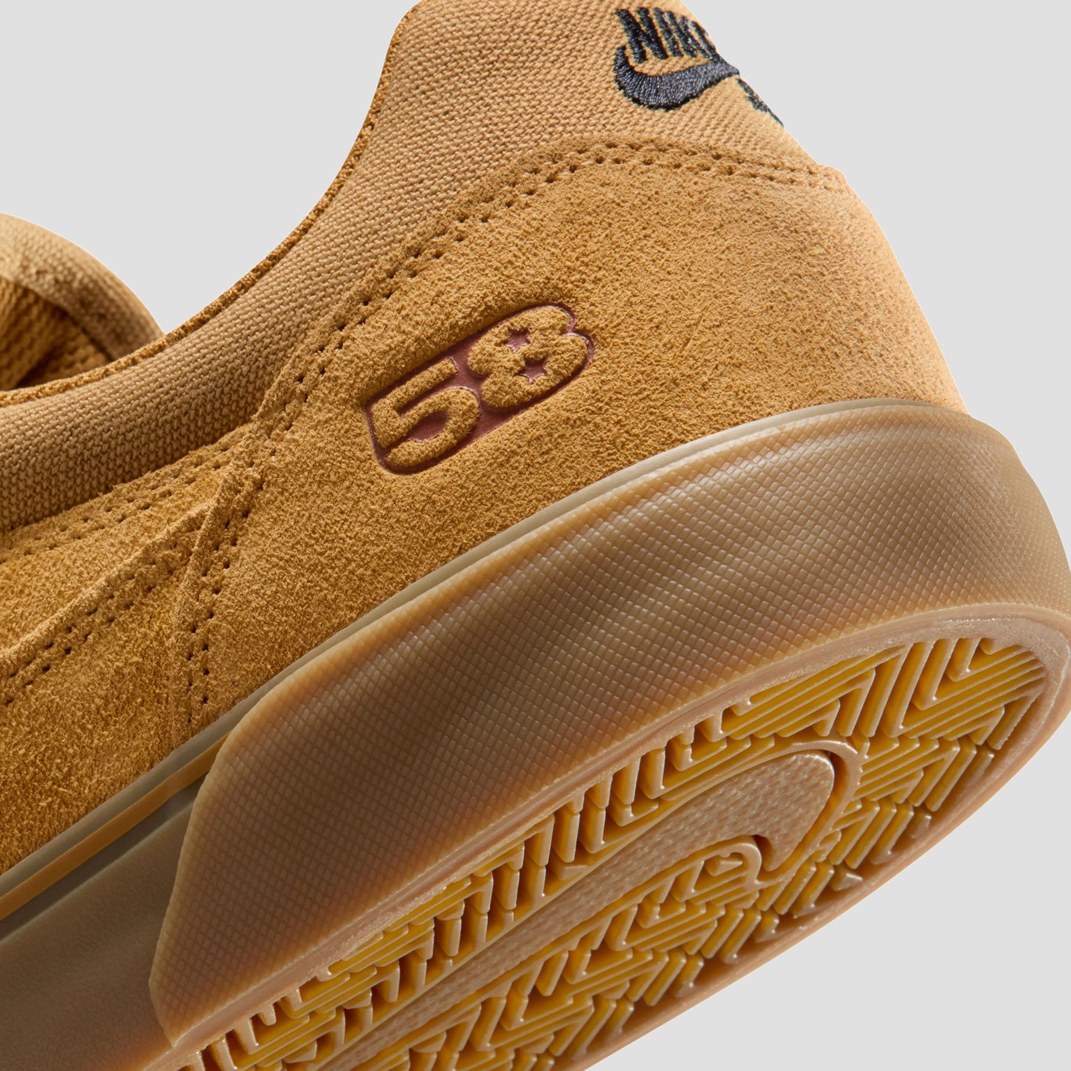 Nike SB Malor TE Skate Shoes Wheat / Black Wheat Gum / Light Brown