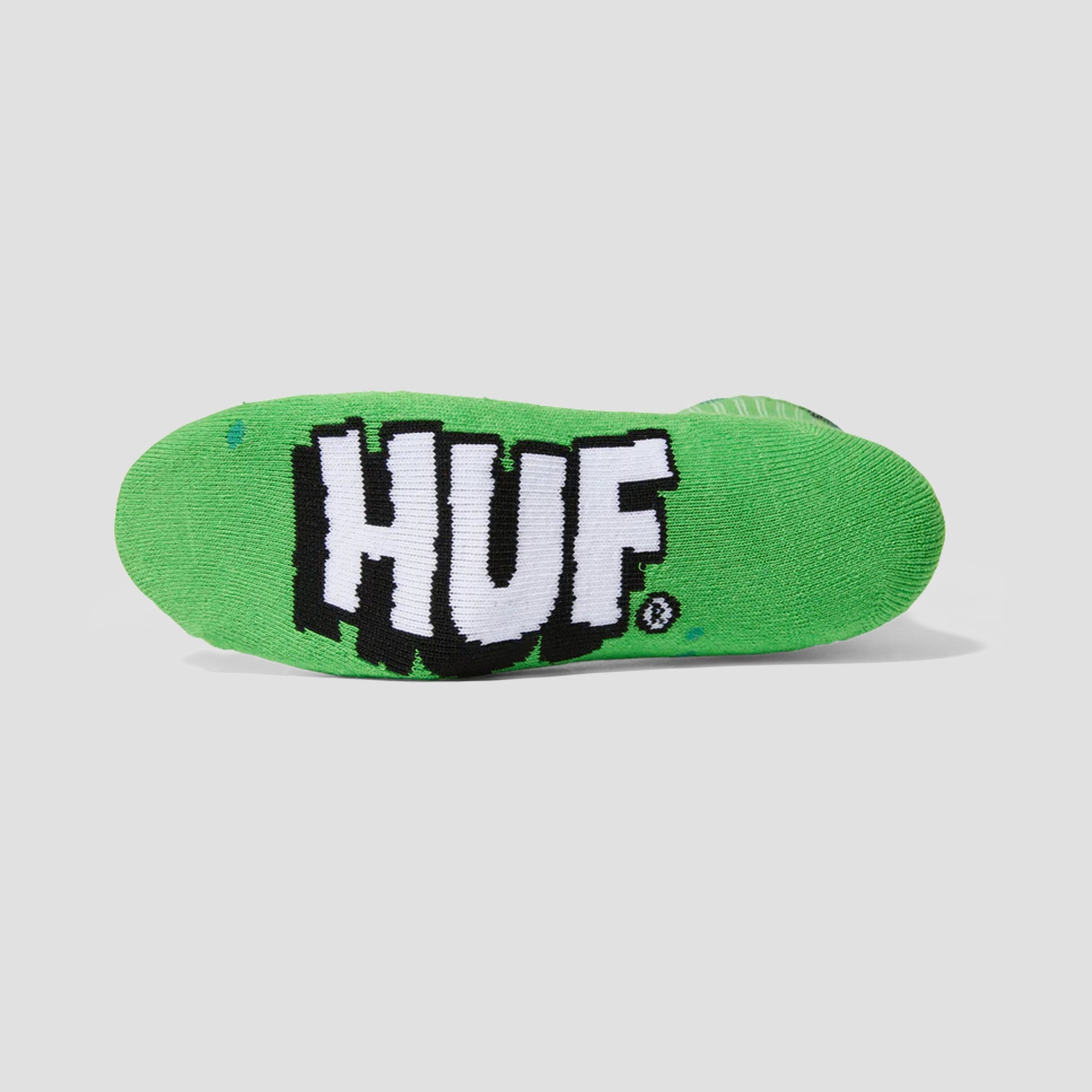 HUF Green Nuggets Crew Socks Green