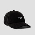 Load image into Gallery viewer, HUF OG Corduroy 6 Panel Cv Hat Black

