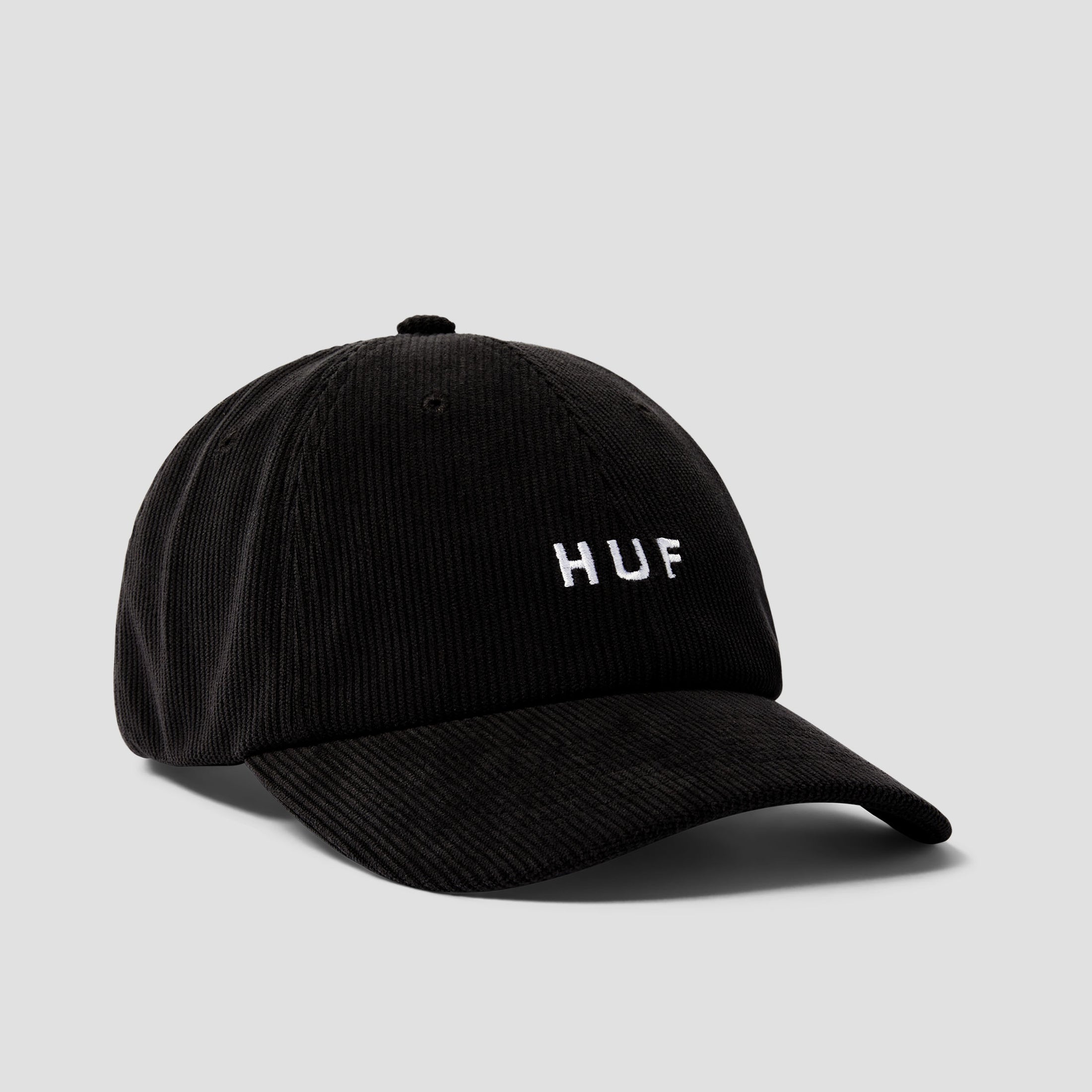 HUF OG Corduroy 6 Panel Cv Hat Black