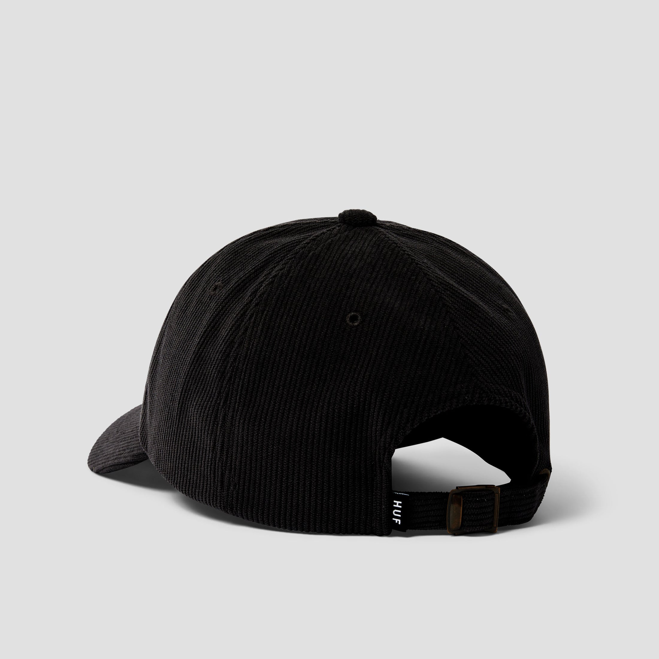 HUF OG Corduroy 6 Panel Cv Hat Black