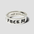 Load image into Gallery viewer, HUF Old E Ring Silver
