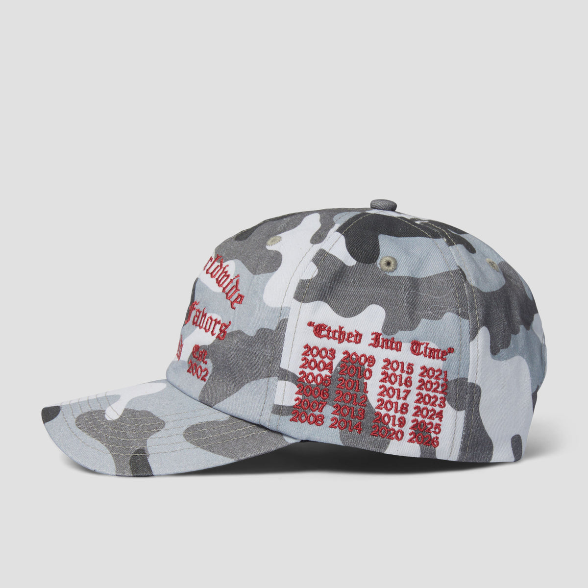 HUF Olympia 6 Panel Hat Camo