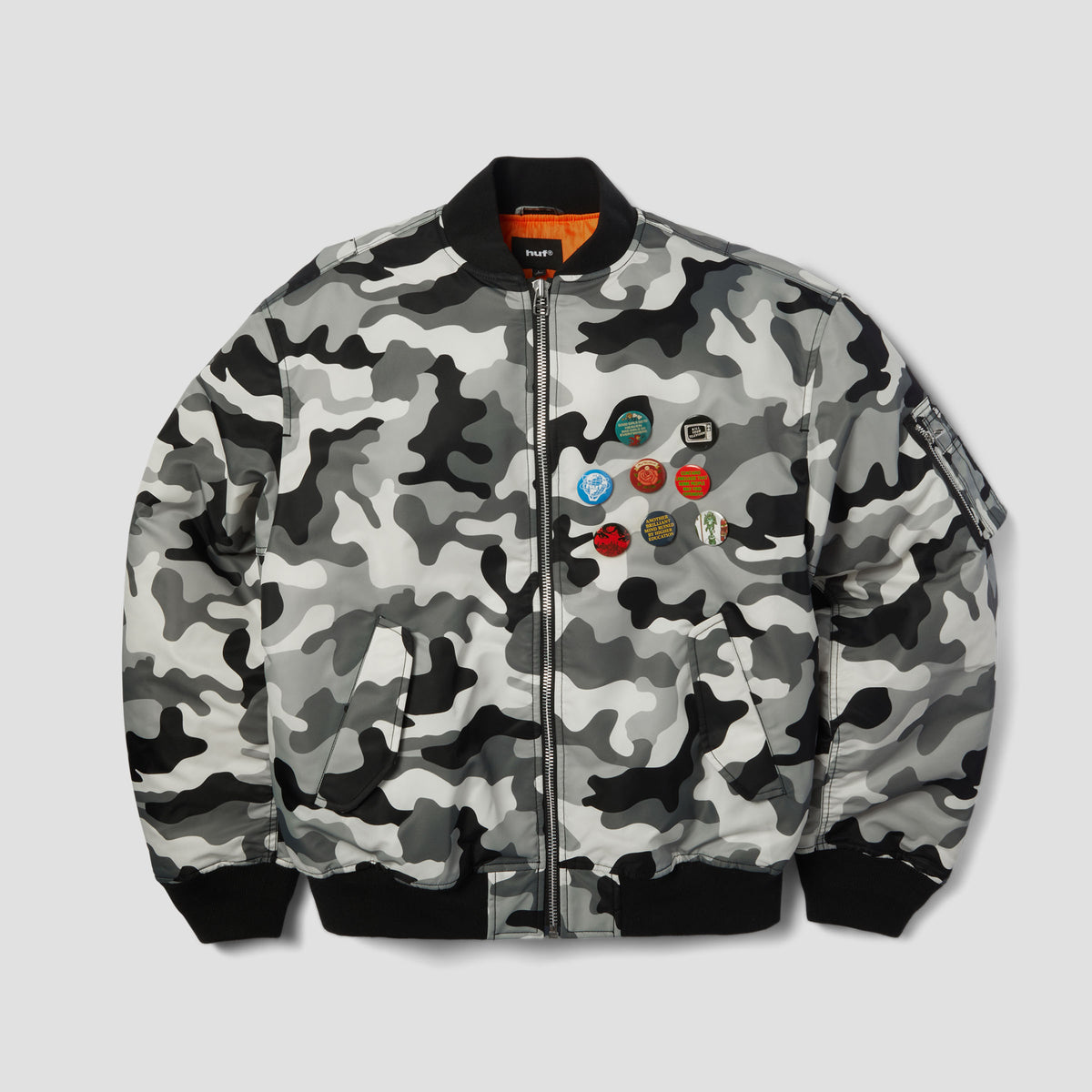 HUF Olympia Flight Jacket Camo