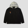 HUF Olympia Hooded Overshirt Black