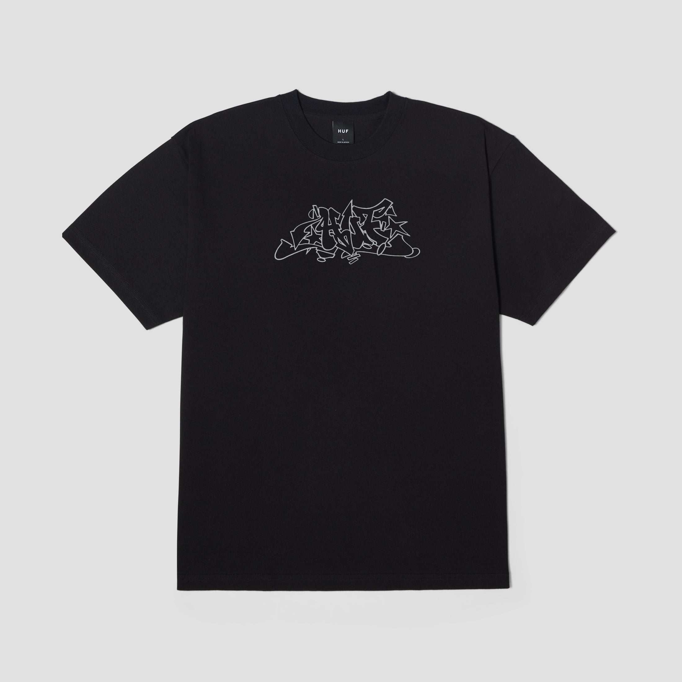 HUF Outlines T-Shirt Black