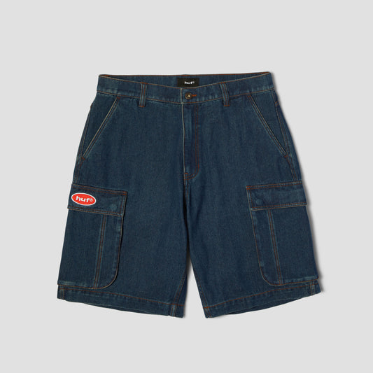 HUF Oval Denim Cargo Short Indigo