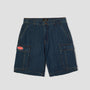 HUF Oval Denim Cargo Short Indigo