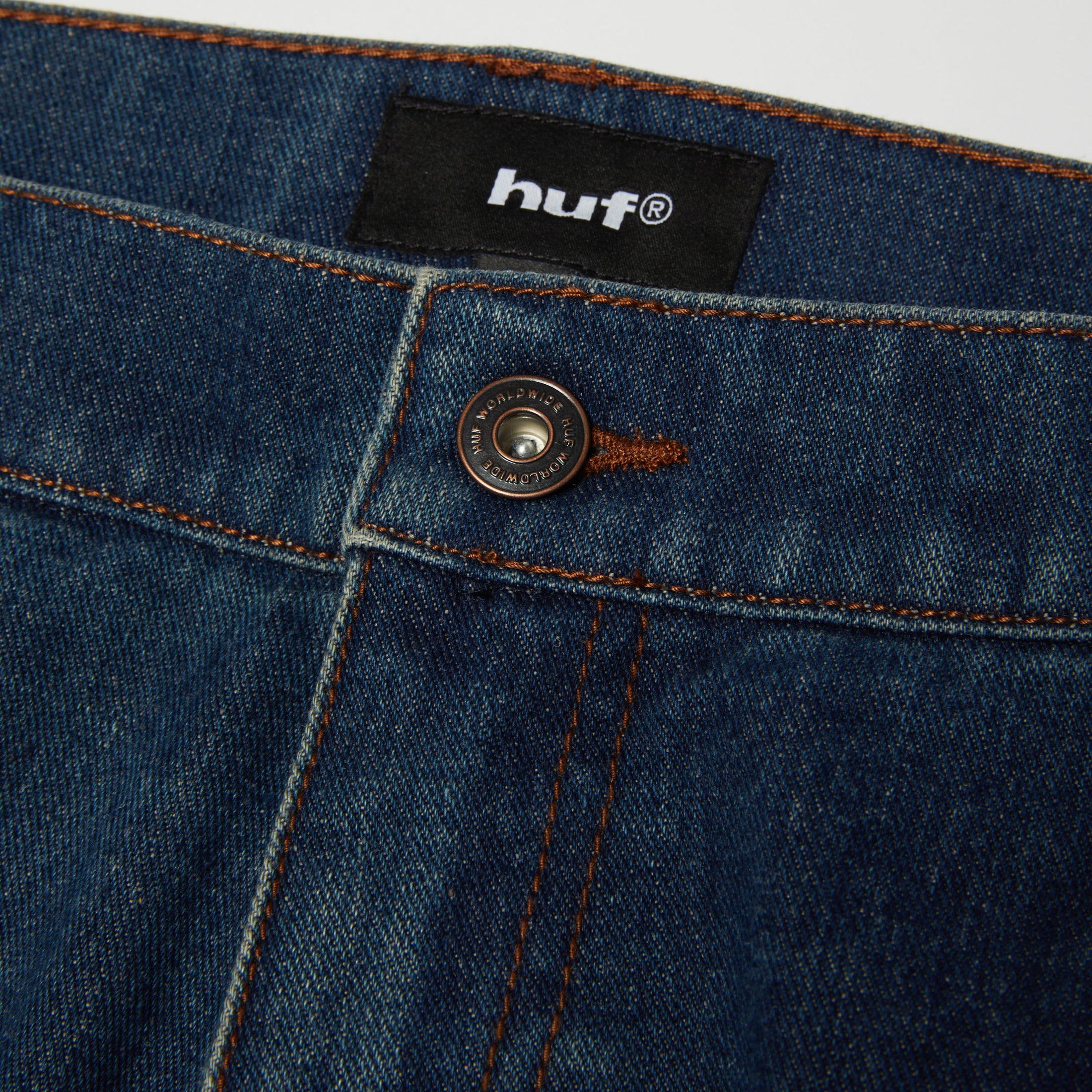 HUF Oval Denim Cargo Short Indigo