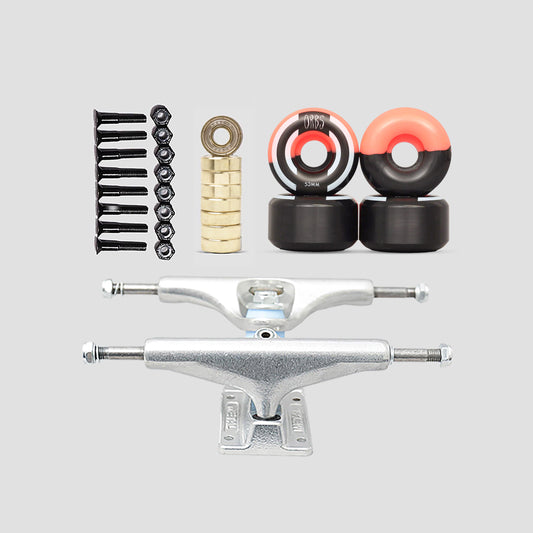 Orbs Splits Coral / Black 53mm Undercarriage Kit 5.25" (7.75"- 8.25")