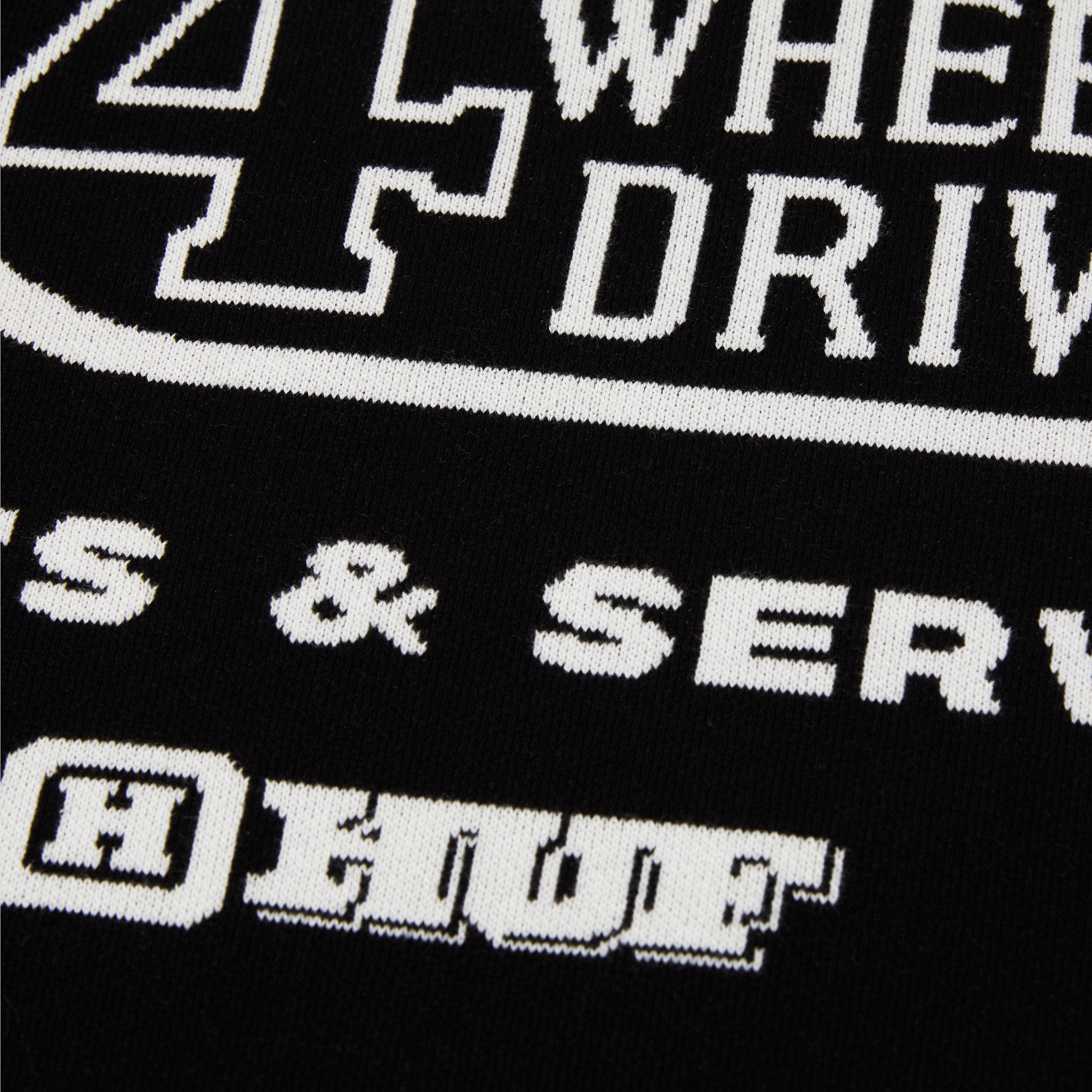HUF x Land Cruiser Parts & Service Crew Black – Slam City Skates HUF x Land Cruiser Parts & Service Crew Black – Slam City Skates