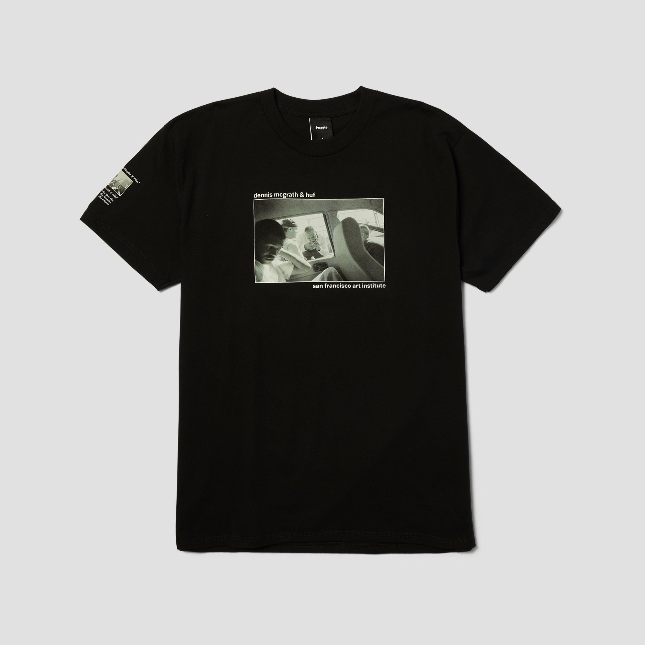 HUF Paved With Gold T-Shirt Black