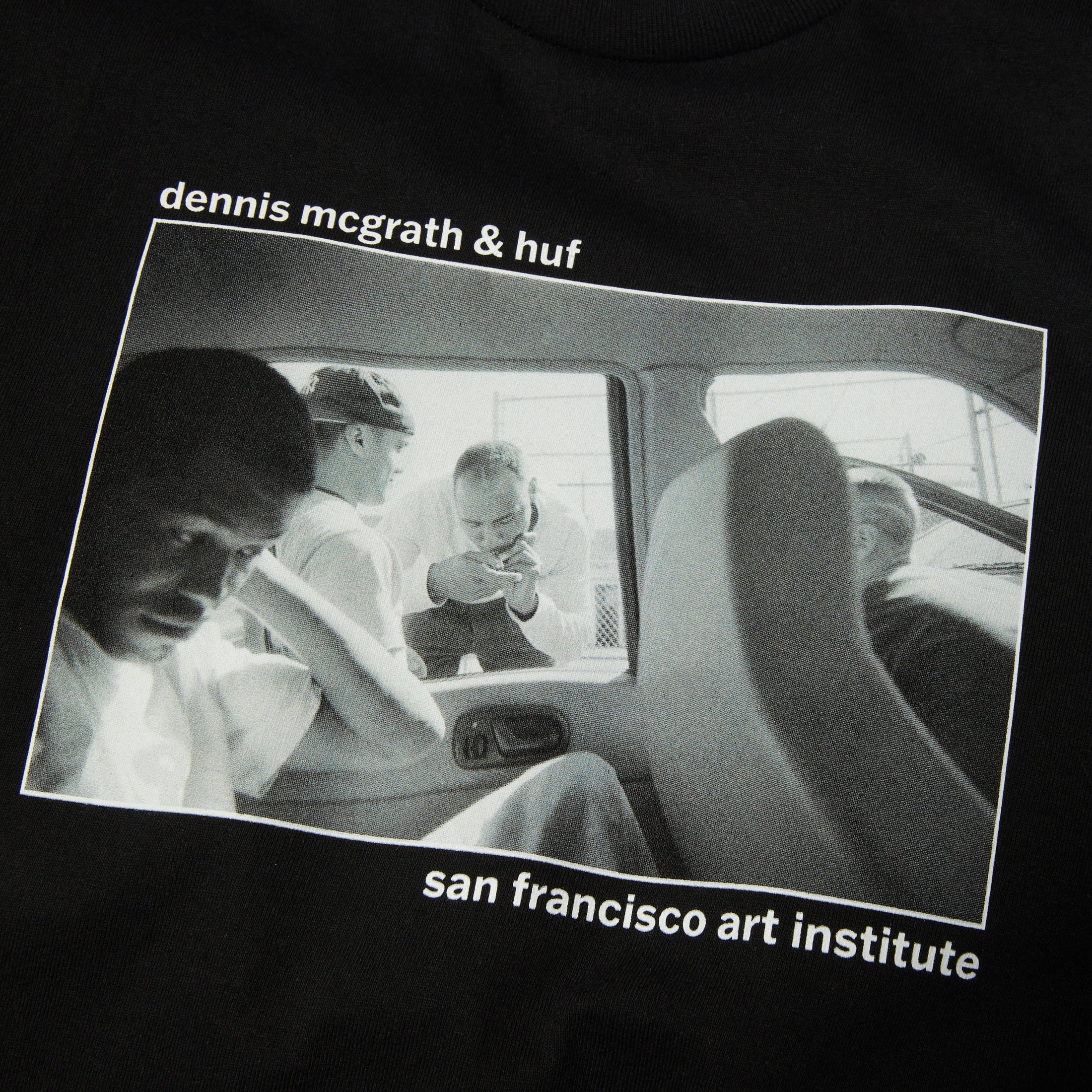 HUF Paved With Gold T-Shirt Black