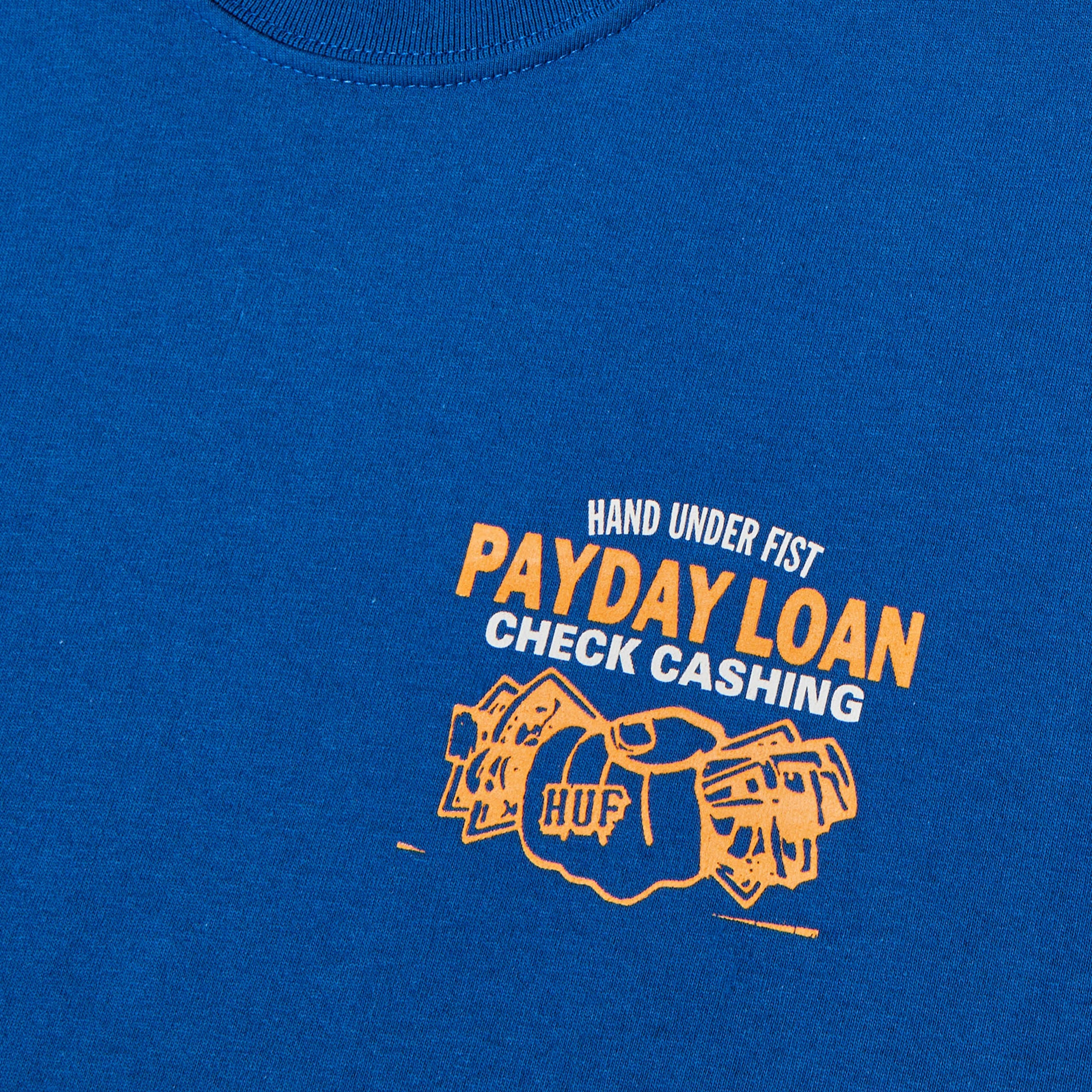 HUF Pay Day Shortsleeve T-Shirt Cobalt Blue