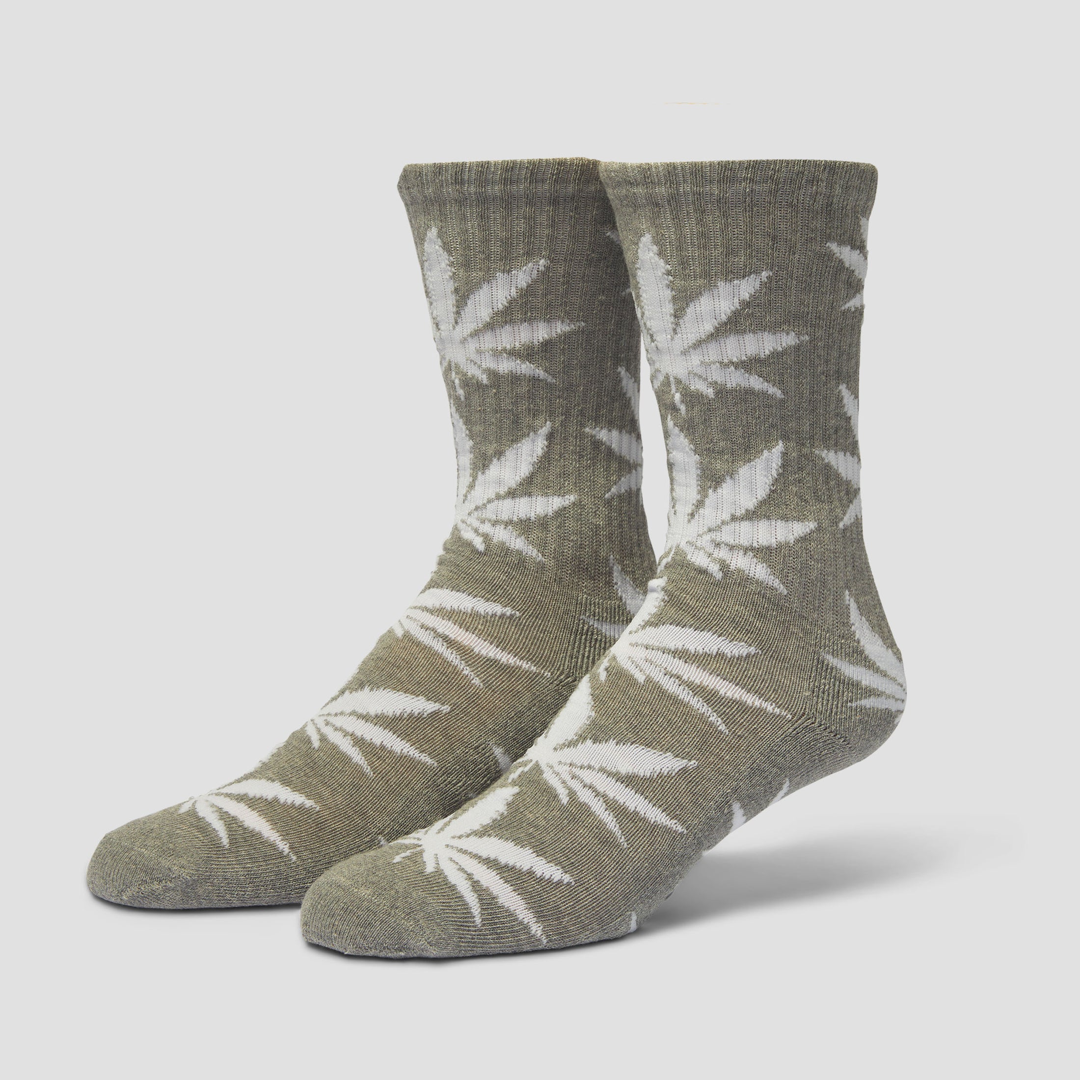 HUF Plantlife 3 Pack Socks White / Black / Heather