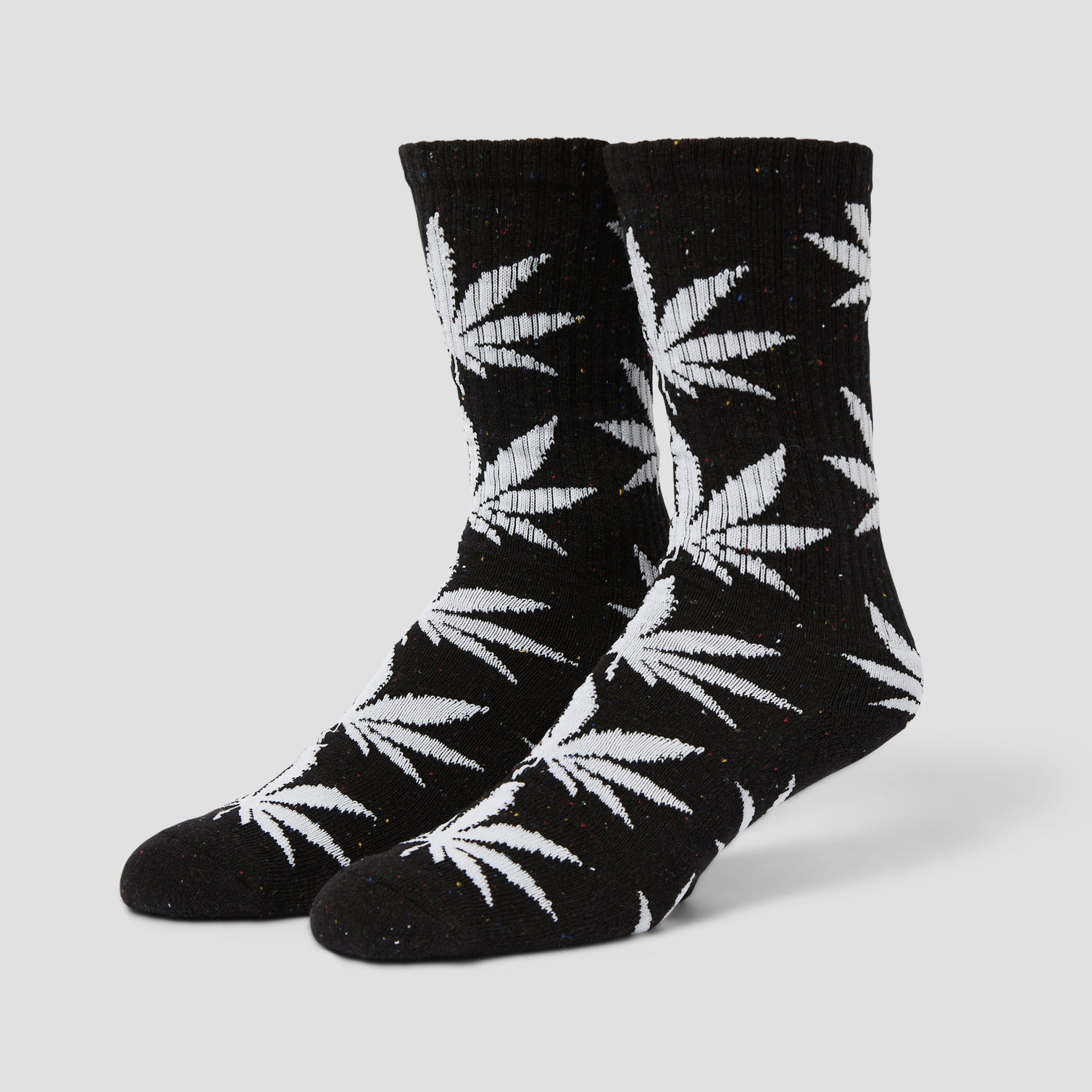 HUF Plantlife Speckled Sock Black