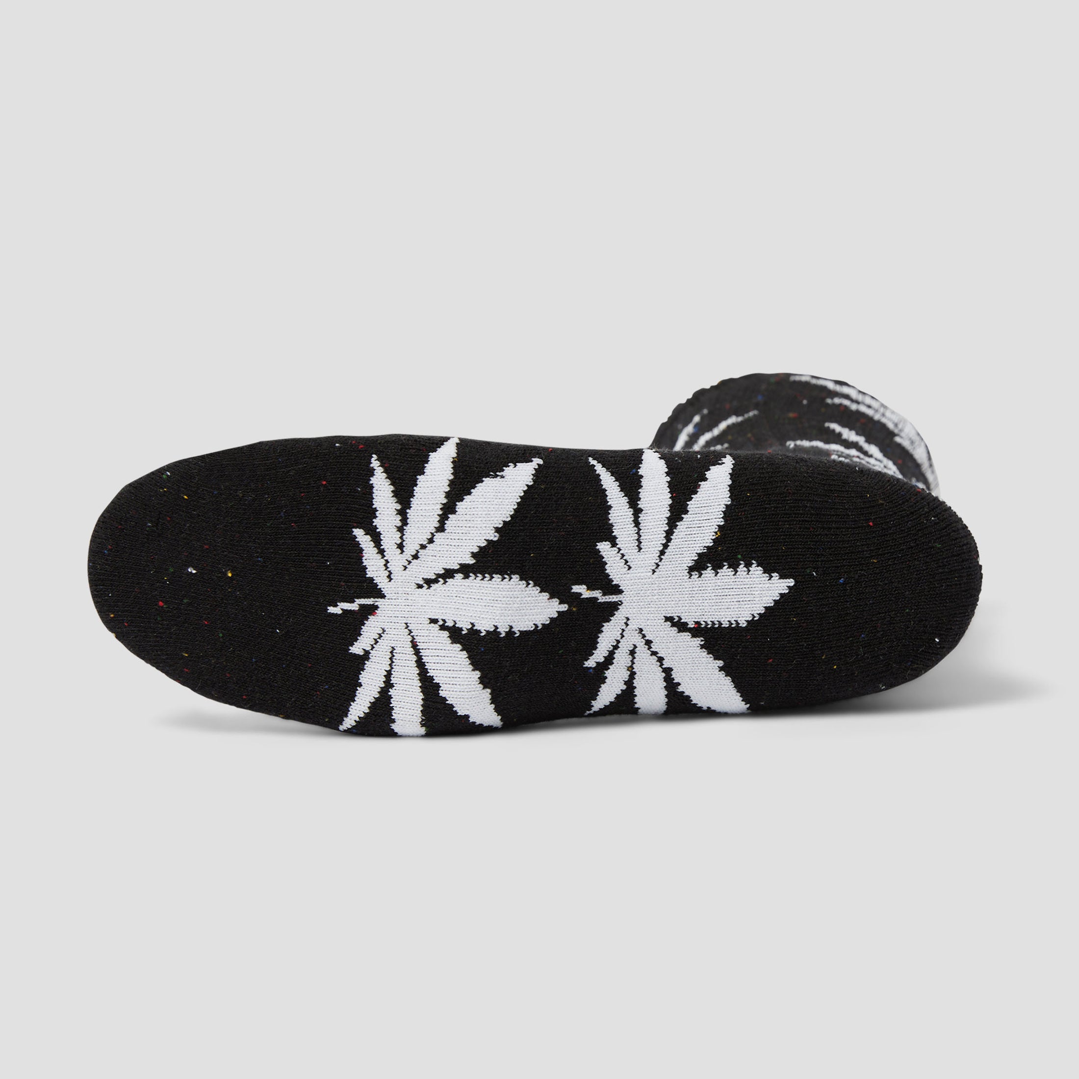 HUF Plantlife Speckled Sock Black