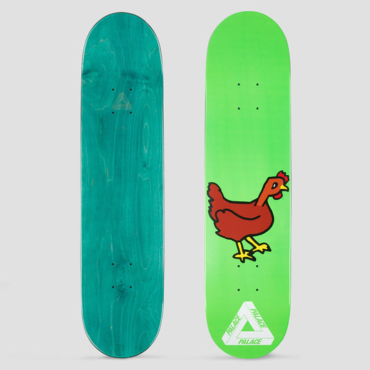 Palace 7.75 Chicken Skateboard Deck Green