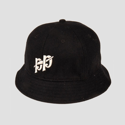 Passport PP 6 Panel Bucket Cap Black