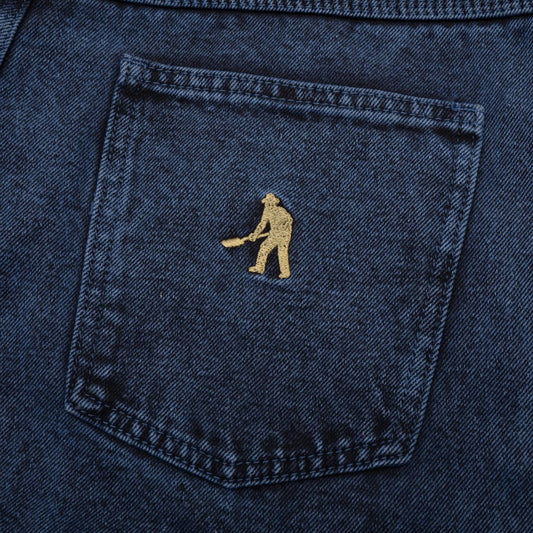 Passport Workers Club Jean Over-Dye Navy