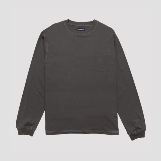 Passport Organic Pocket Longsleeve Tar