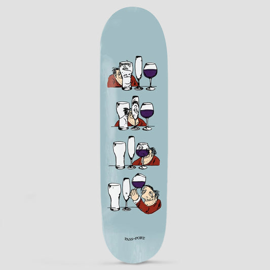 Passport 8 Try Hard Series Wine Skateboard Deck