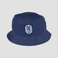 Load image into Gallery viewer, Passport Fountain RPET Bucket Hat Navy
