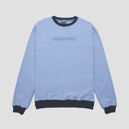 Passport Organic Tonal Sweater Baby Blue