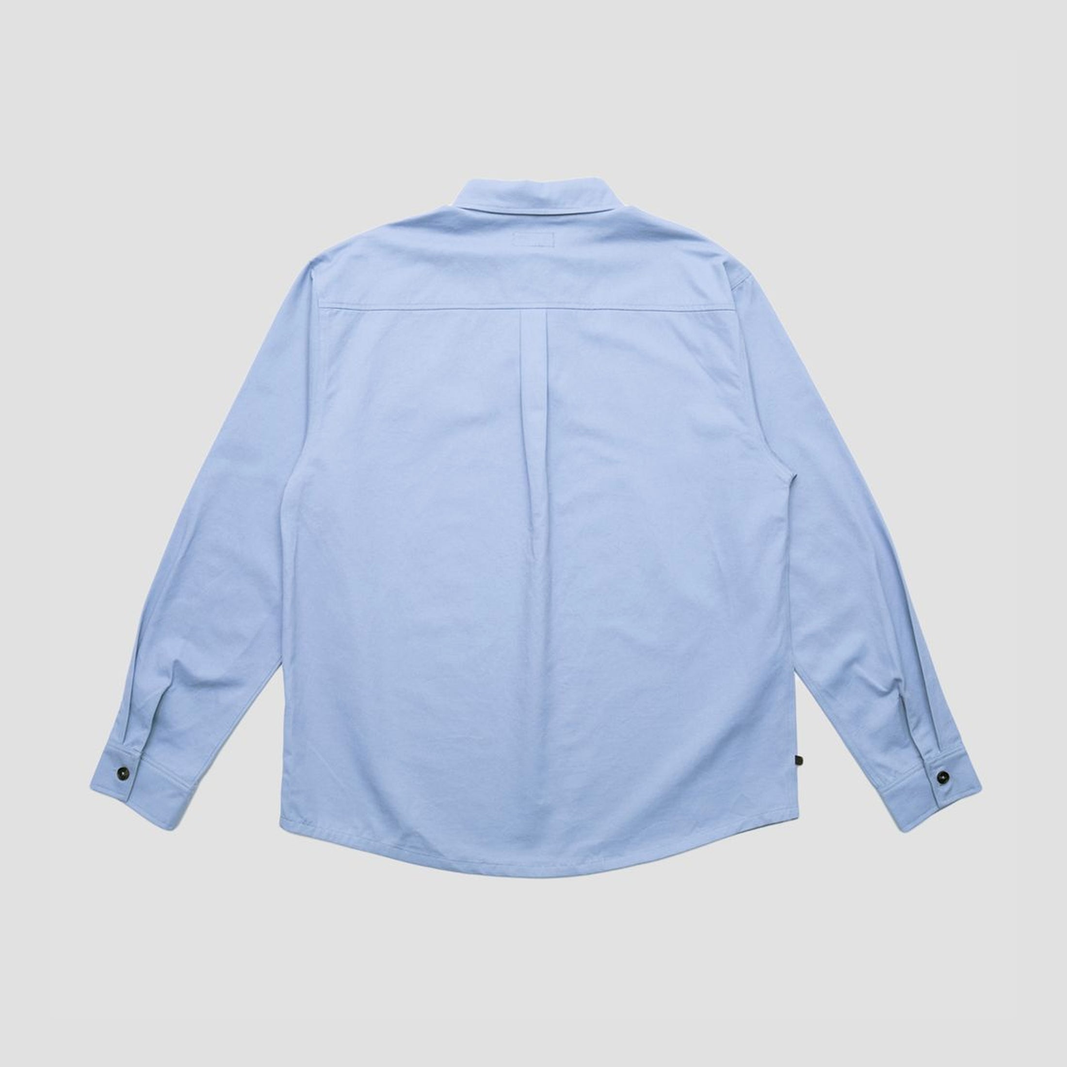 Passport Thistle Embroidery AG Shortsleeve Shirt Light Blue