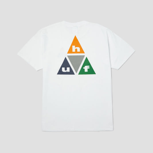 HUF Prism TT T-Shirt White / Burnt Orange