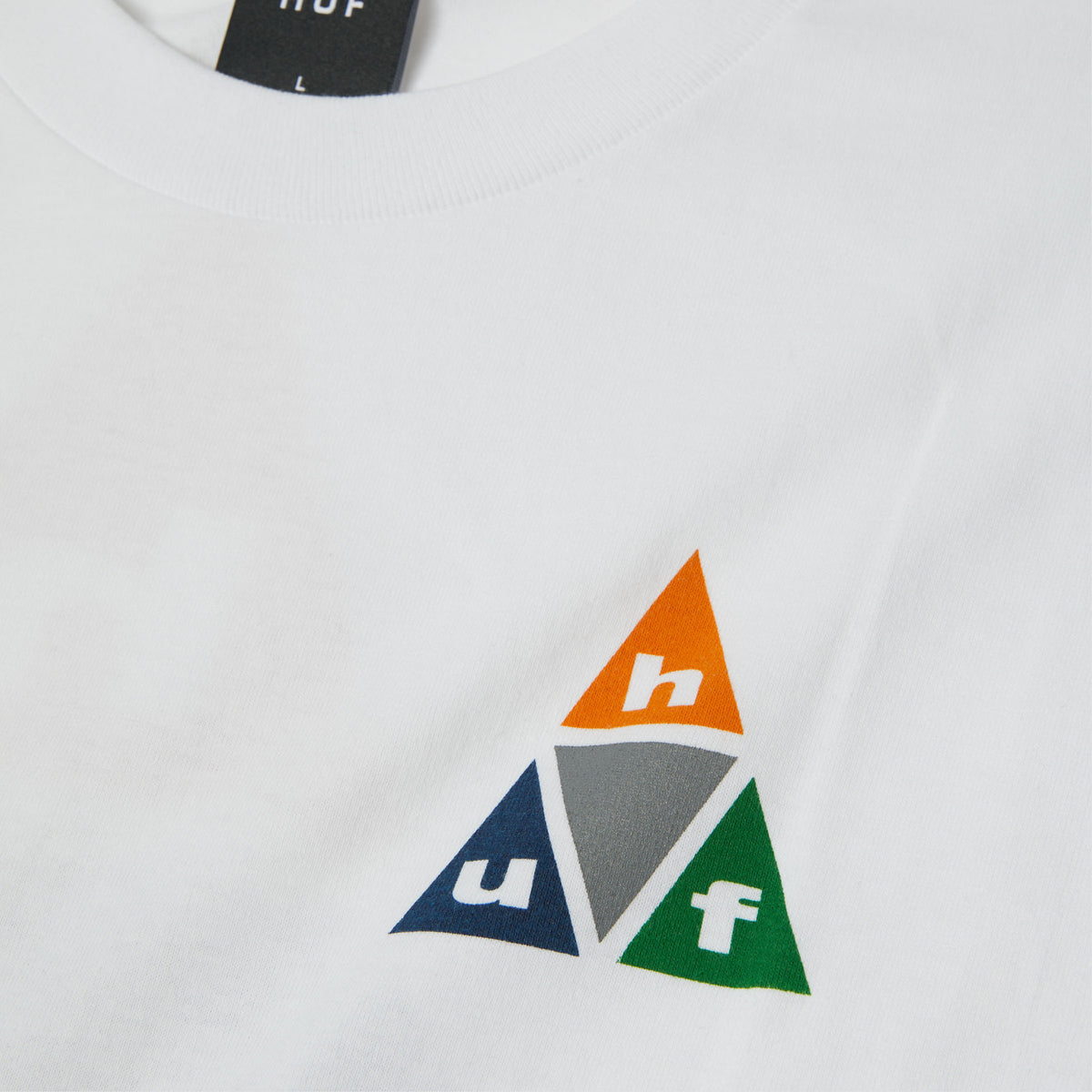 HUF Prism TT T-Shirt White / Burnt Orange