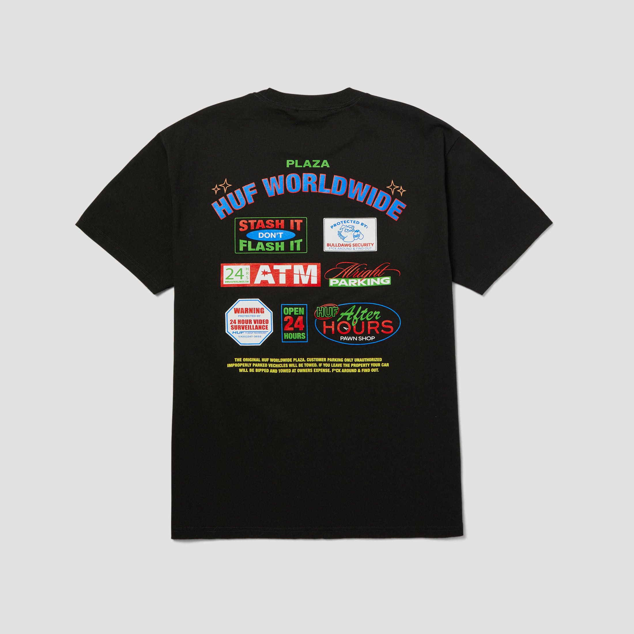 HUF Promo T-Shirt Black