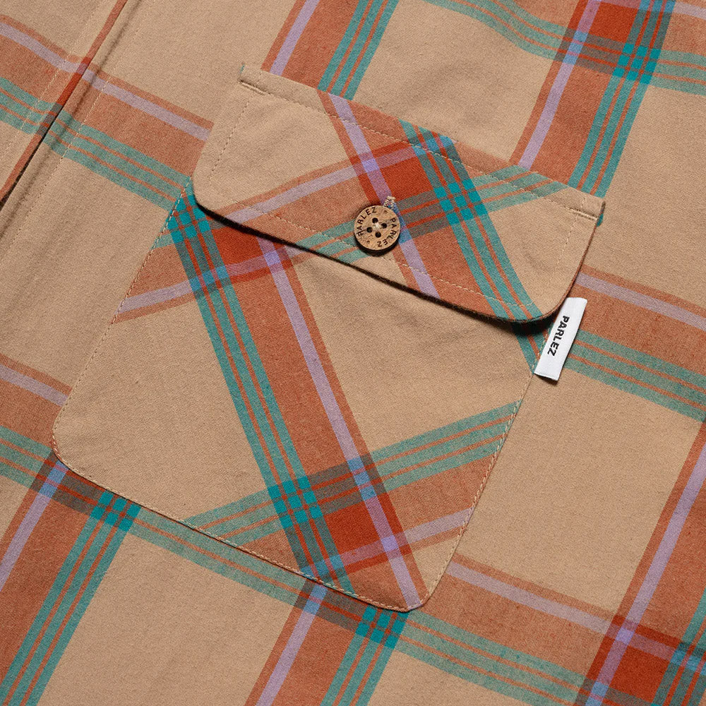 Parlez Portland Longsleeve Shirt Hops Check