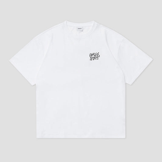 Parlez Reach Oversized T-Shirt White