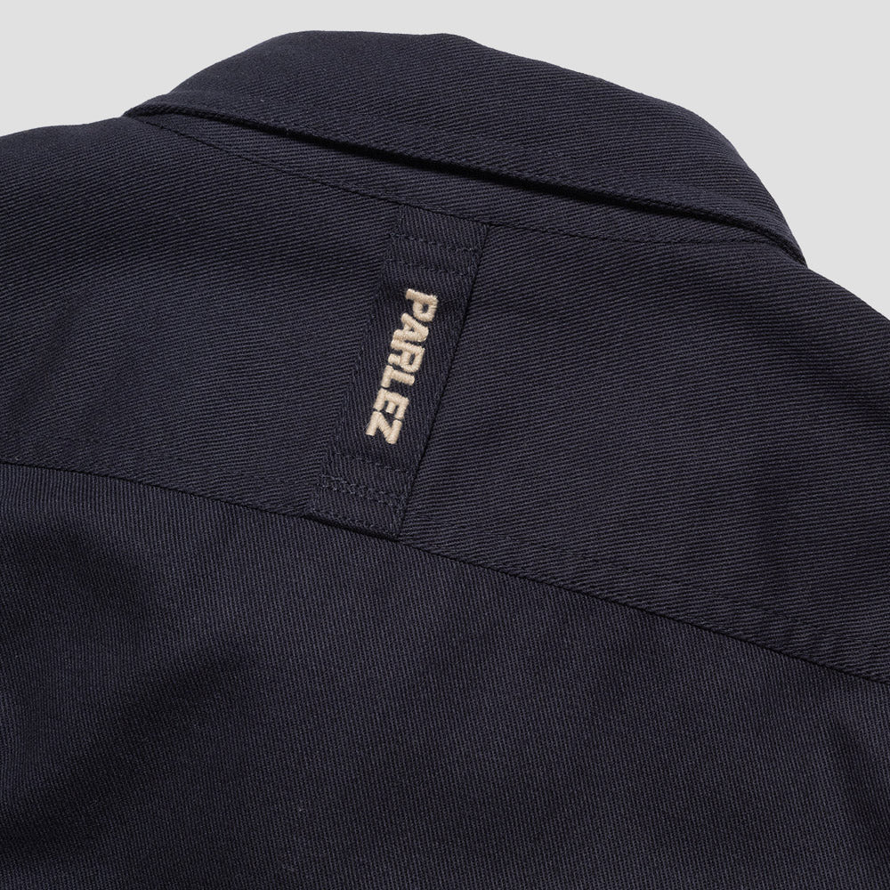 Parlez Springfield Longsleeve Shirt Midnight