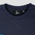 Load image into Gallery viewer, Parra Tired Champione Crew Navy Blue
