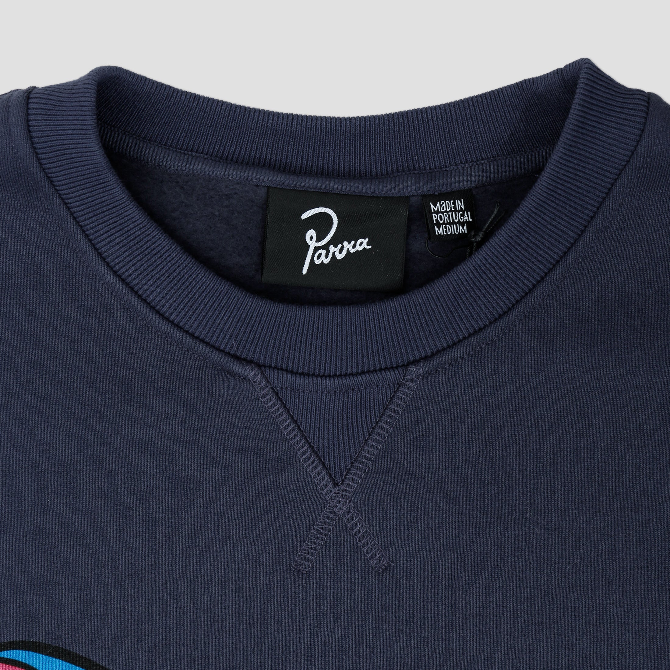 Parra Tired Champione Crew Navy Blue