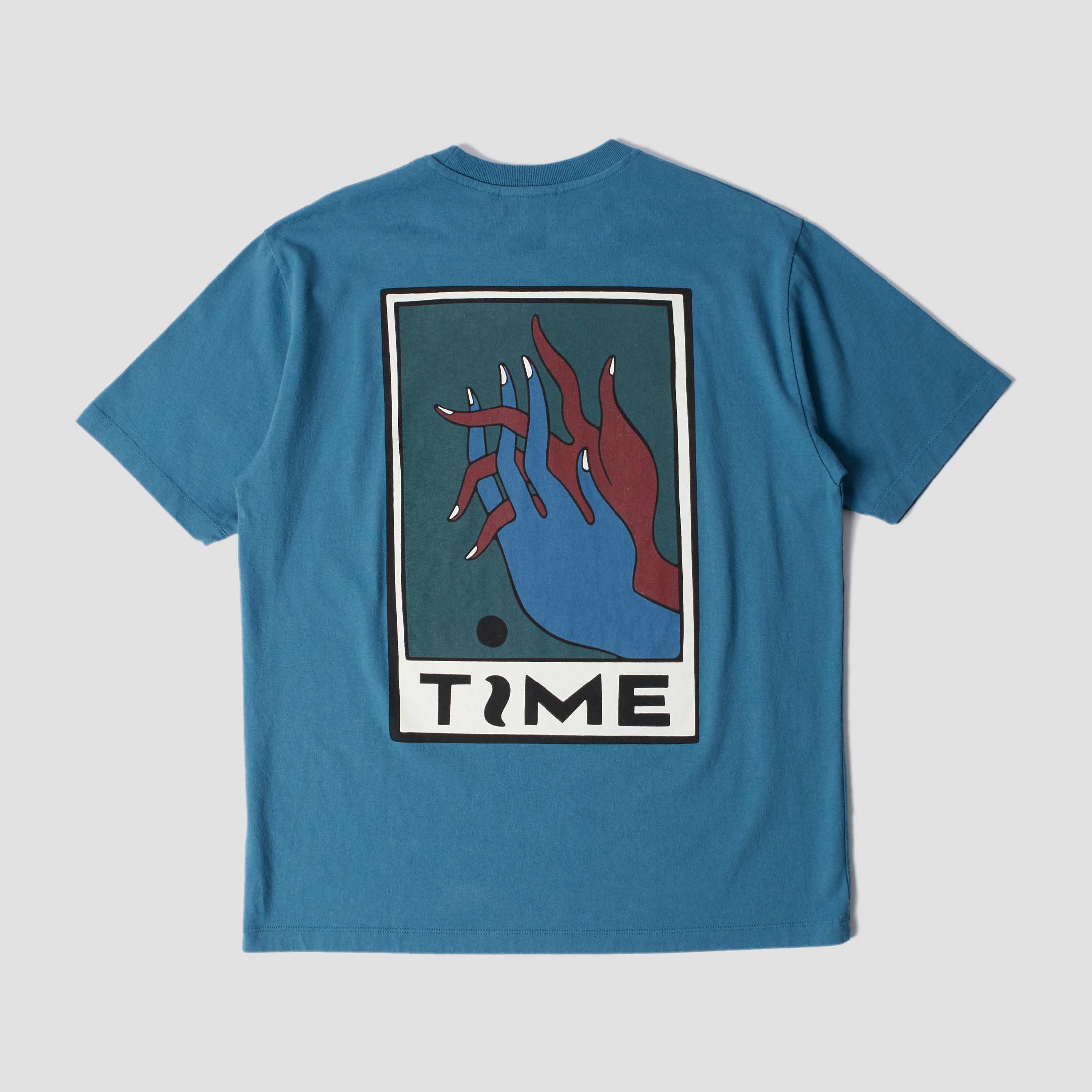 By Parra Hands Of Time T-Shirt Blue