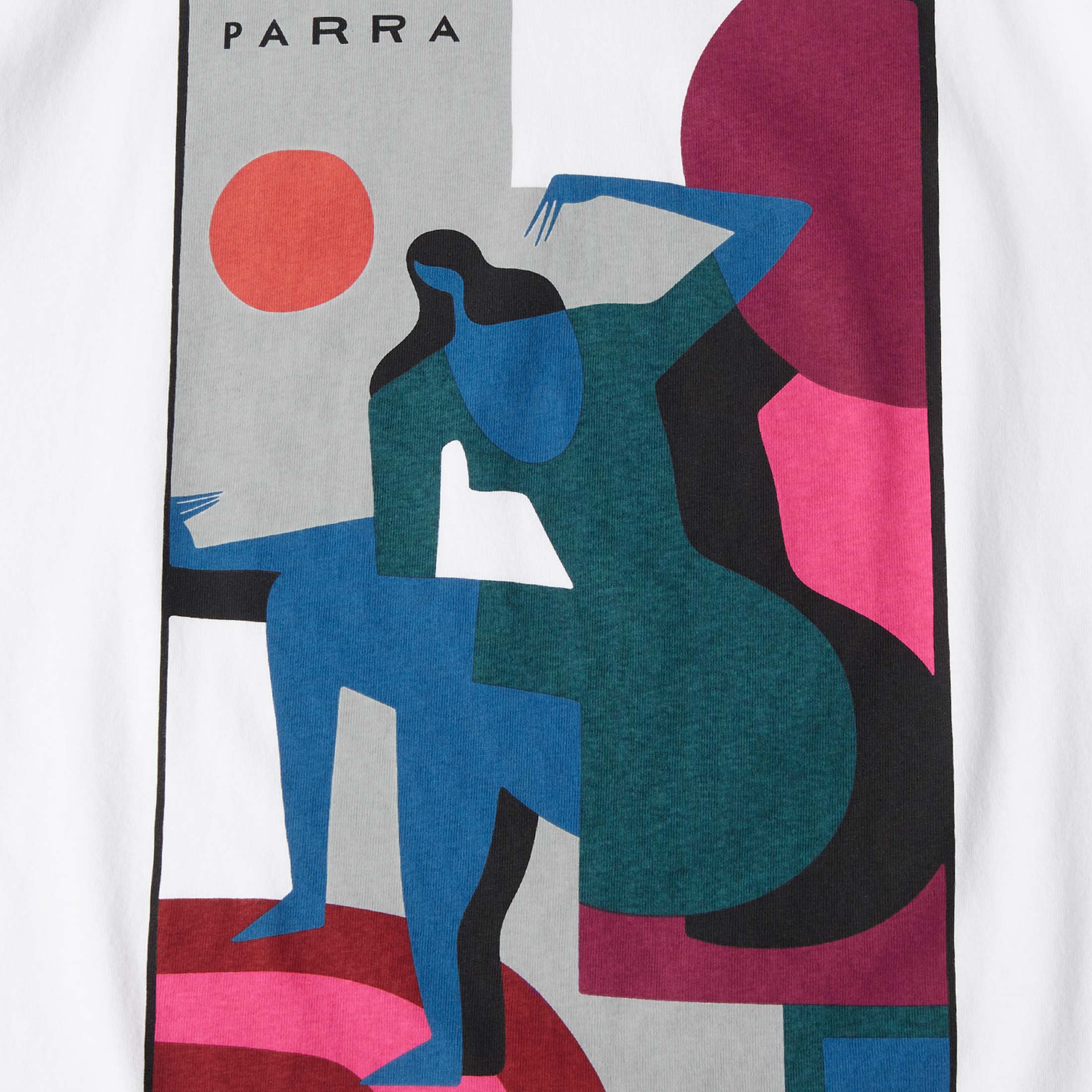By Parra Ball To The Face T-Shirt White