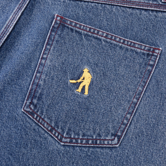 PassPort Workers Club Jean Washed Dark Indigo