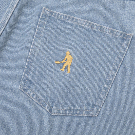 PassPort Workers Club Jean Washed Light Indigo