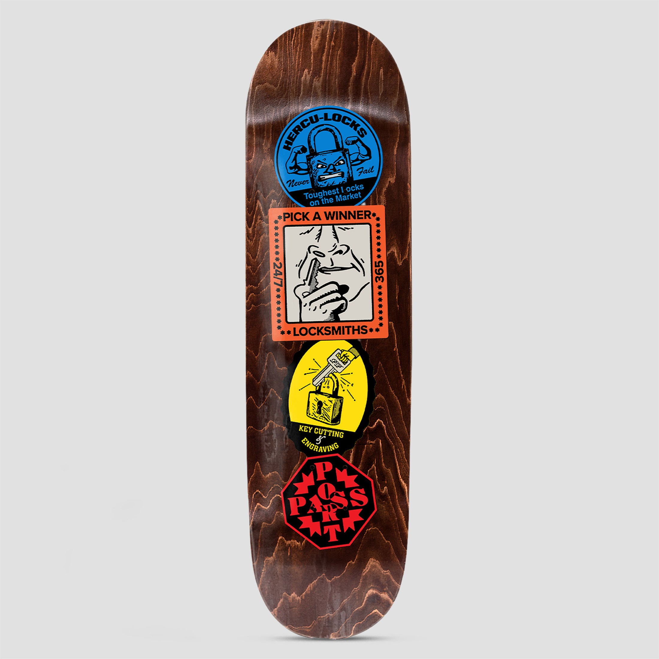 Passport 8.874 Coaster Series Locksmith Skateboard Deck