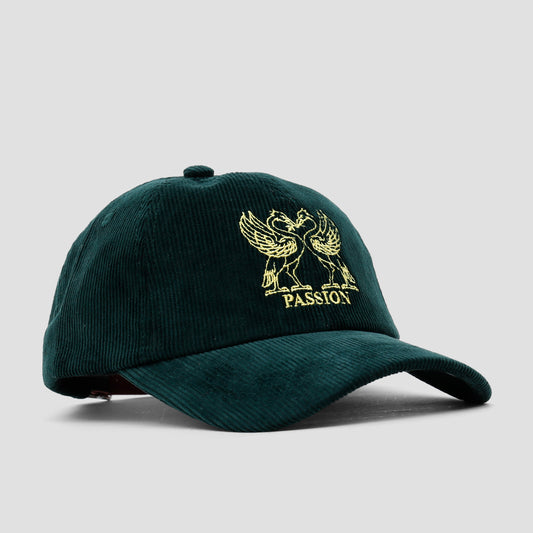 Passion Birds Cord 6 Panel Cap Green
