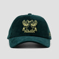 Load image into Gallery viewer, Passion Birds Cord 6 Panel Cap Green
