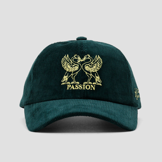 Passion Birds Cord 6 Panel Cap Green