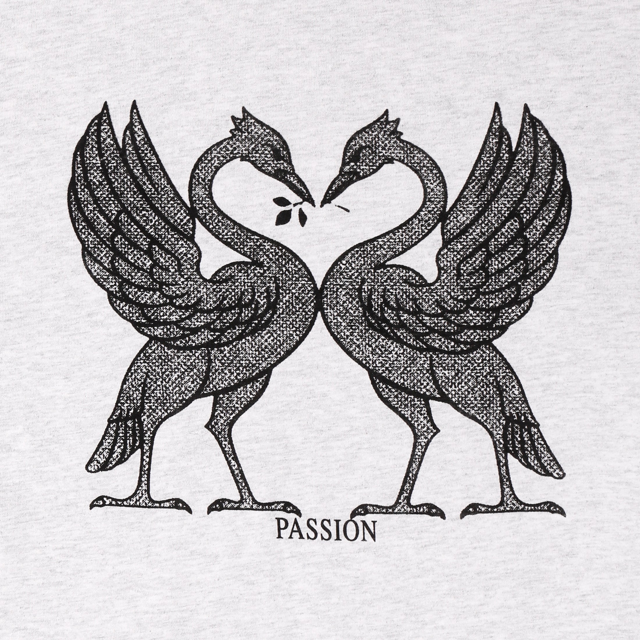 Passion Birds T-Shirt Grey Marl