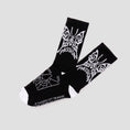 Load image into Gallery viewer, Passion Butterfly Socks Black
