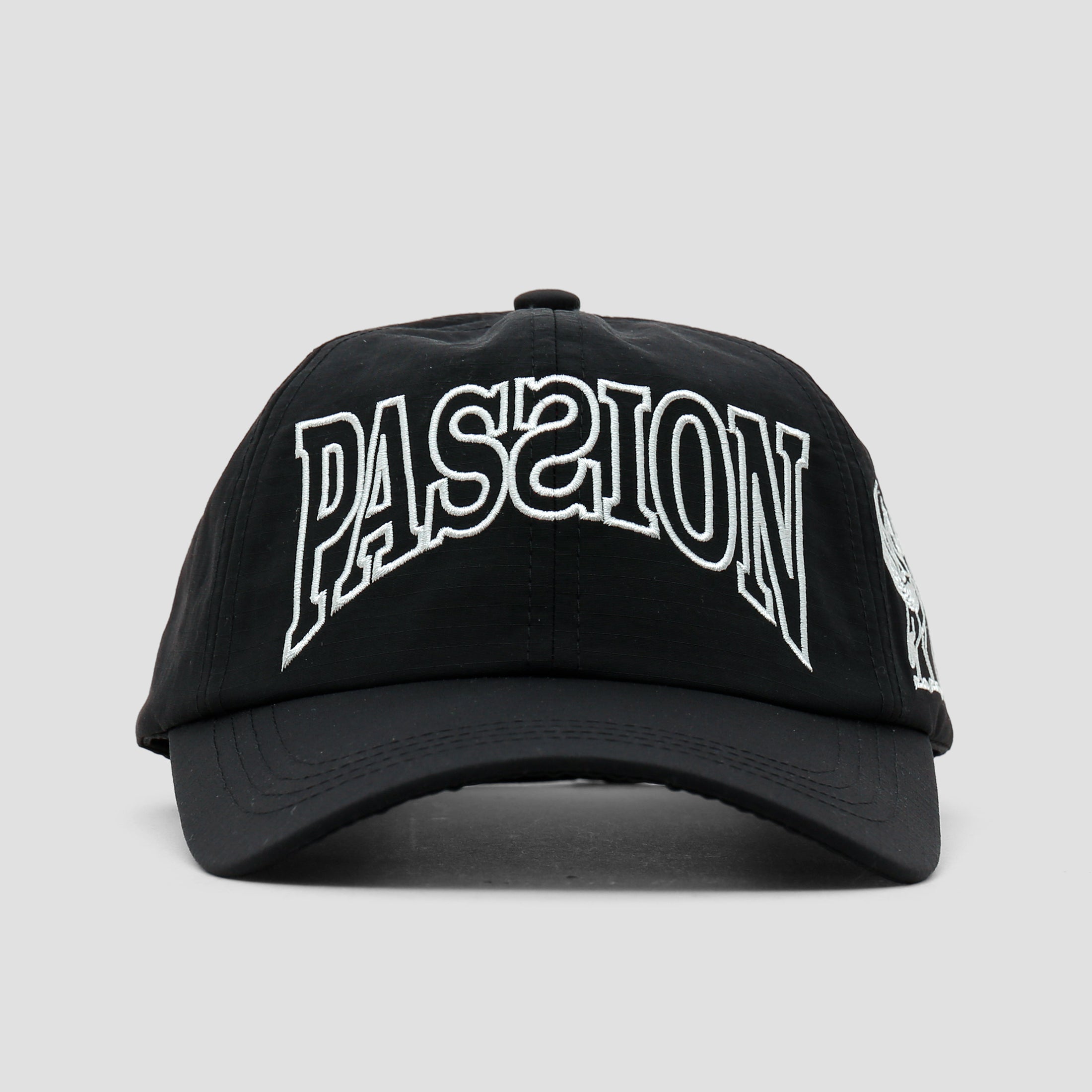 Passion Shell 6 Panel Cap Black