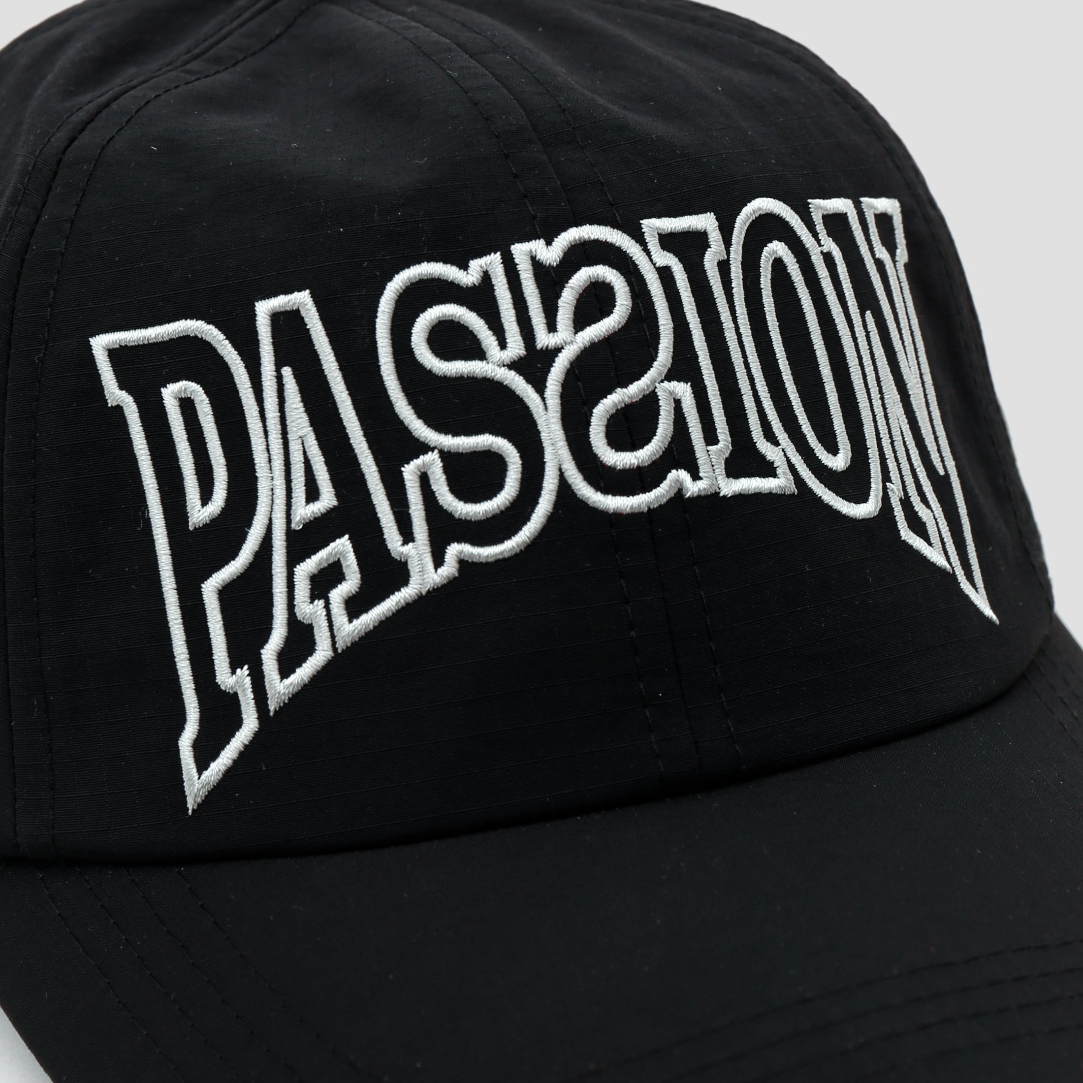 Passion Shell 6 Panel Cap Black