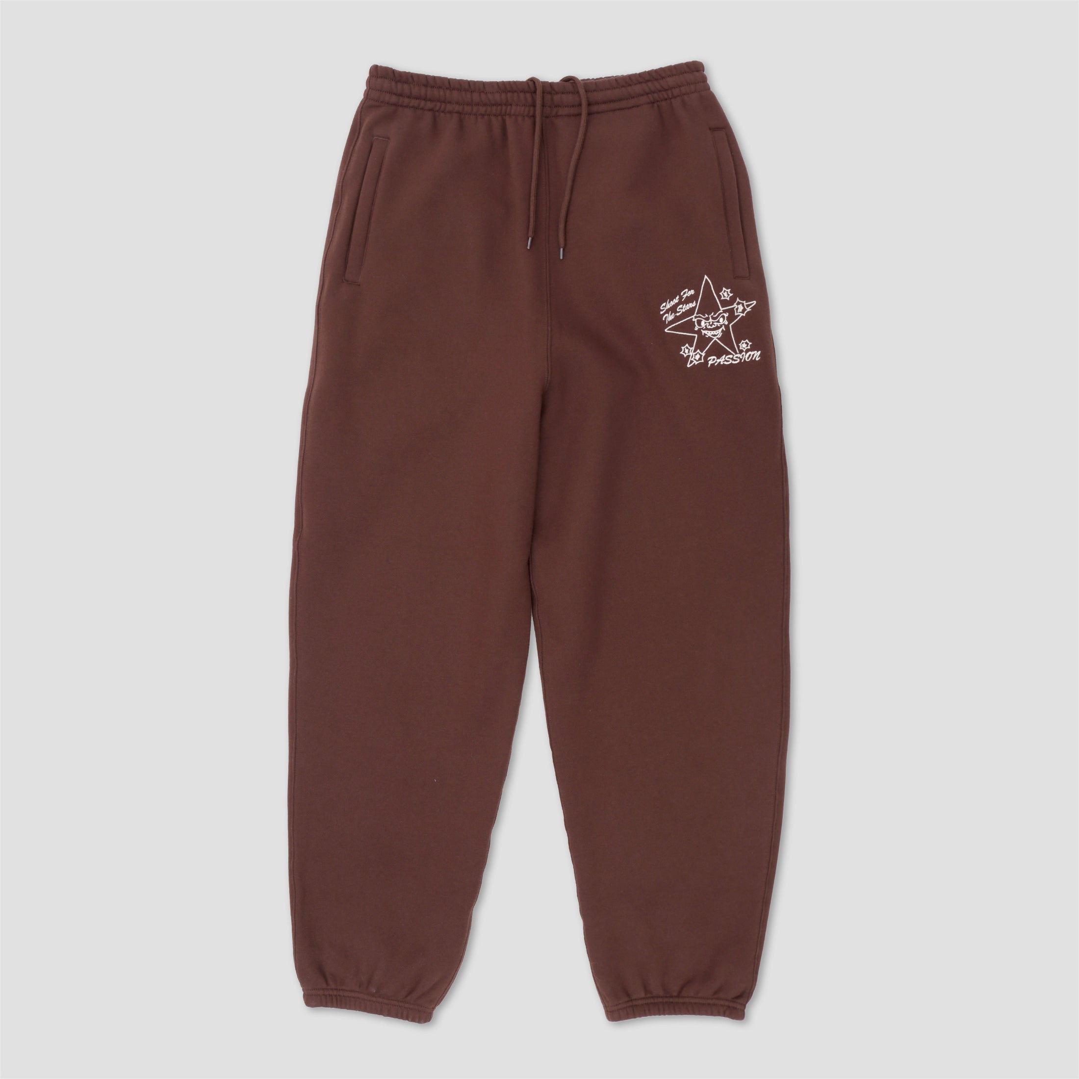 Passion Target Practice Tracksuit Joggers Brown